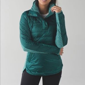 Lululemon  Down For A Run Pullover Anorak Jacket